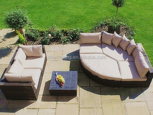 Ensemble de canapés en rotin tressé pour l'extérieur, confortable, pour patio - Product Image 3