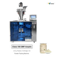 Machine de remplissage et d'emballage multi-voies CE haute précision automatique 3-en-1 pour sachets de café moulu, instantané et granulé