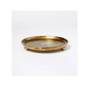 Ensemble de plateaux de service en métal fini or brillant Fabricant Nouveau design Plateau de service en métal fait main - Product Image 2