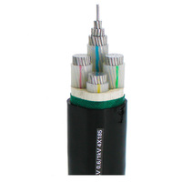 Câble en alliage d'aluminium YJLHV à haute efficacité énergétique avec isolation XLPE et gaine en PVC, indice de protection IP68, pour utilisation en construction