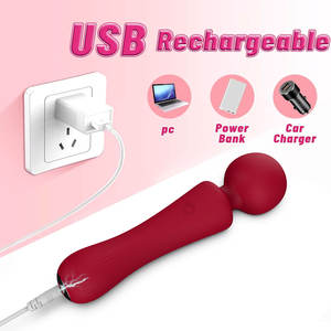 वयस्क वाटरप्रूफ सिलिकॉन रिचार्जेबल 12 आवृत्ति कंपन वाइब्रेटर लव स्टिक ऑर्गेज्म जी-स्पॉट कंपन उत्तेजना को गर्म किया जा सकता है - Product Image 5