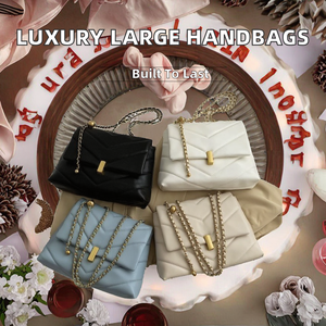 Fashion Famous <b>Large</b> PU Leather Luxury Quality <b>Handbags</b> <b>for</b> <b>Women</b> with Compact 1-1.9L Capacity - Product Image 2