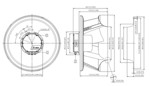 Ventilador Centrífugo EC CRAC CRAH para Centros de Datos Delta GTB063PUV41R de 630 mm de Alto Volumen de Aire y Ahorro de Energía - Product Image 3
