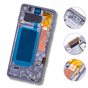 Original OLED với khung điện thoại di động LCD hiển thị màn hình cảm ứng cho Samsung Galaxy S10 điện thoại di động LCD cho Samsung - Product Image 4