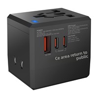 Adaptateur de voyage universel, prise multifonctionnelle, normes Europe, Amérique, Grande-Bretagne, modèle portable Chine X602C