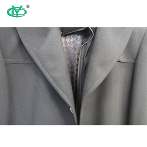 2024 automne/hiver couleur unie épaissi manteau étendu coupe-vent et résistant au froid hommes <span class=keywords><strong>anglais</strong></span> rétro laine manteau vêtements pour hommes - Product Image 4