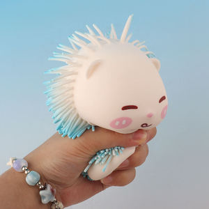 Soft TPR Hedgehog Music Stress Relief Squeeze Toy Cute Simulation Animal Kneading Fun - Product Image 4