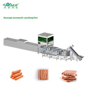 Máquina cargadora de salchichas automática | Sistema de alimentación de salchichas <span class=keywords><strong>Frankfurter</strong></span> y <span class=keywords><strong>Hot</strong></span> <span class=keywords><strong>Dog</strong></span> para línea de embalaje Cargador de salchichas automático compacto - Product Image 1
