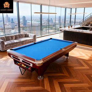 Mesa de Billar de Pizarra de Diseño de Alta Gama, Moderna y Acogedora para el Hogar, Mesa de Snooker de Diseño Especial - Product Image 1