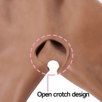 Culotte en silicone pour femme, faux fessier, beauté féminine, fessier ferme, rond, grand, sous-vêtements sexy, épaississement des fesses, rembourrage pour les hanches, culotte liftante