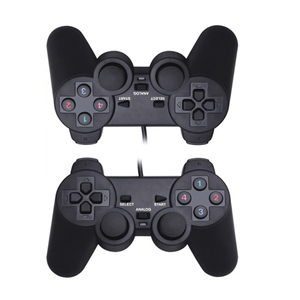 Joystick USB cablato a doppio motore per PC Gamepad Joypad per PC single <span class=keywords><strong>Game</strong></span> <span class=keywords><strong>Controller</strong></span> - Product Image 5