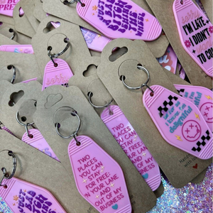 Portachiavi Personalizzati con Logo Stampato UV, Impermeabili, in Plastica ABS Acrilica, per Hotel e <span class=keywords><strong>Motel</strong></span>, Etichette per Bagagli - Product Image 6