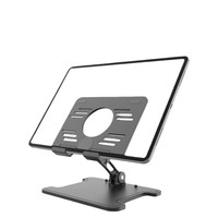 Support universel pliable en ABS Leshot pour diffusion vidéo en direct sur tablette, pour chevet ou tableau de bord de bureau