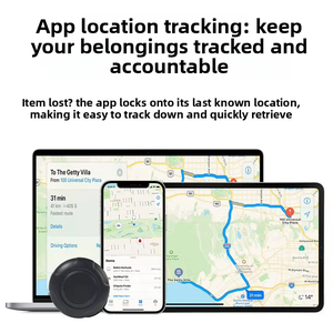 Traceur GPS Android intelligent, dispositif de suivi Airtags, mini localisateur personnel <span class=keywords><strong>SIM</strong></span>, pour animaux de compagnie, voitures, enfants, portefeuilles, avec contrôle à distance et via application - Product Image 3