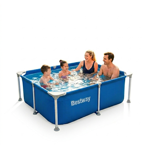 56404 - Piscina Elevada con Estructura de Acero y PVC de 10 pies, 300x201x66cm, Piscina <span class=keywords><strong>para</strong></span> Niños - Product Image 3