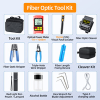 Kit de raccordement à froid pour fibre optique, soudeuse par fusion, chargeur/alimentation par batterie, puissancemètre optique, cisaille, dénudeur, modèle S70, garantie un an