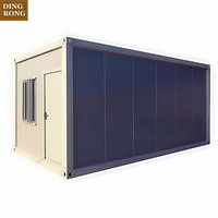 Maison modulaire préfabriquée mobile miniature à faible coût, duplex modulaire double, 2, 3, 4 chambres, 20 pieds, 40 pieds, maisons conteneurs portables