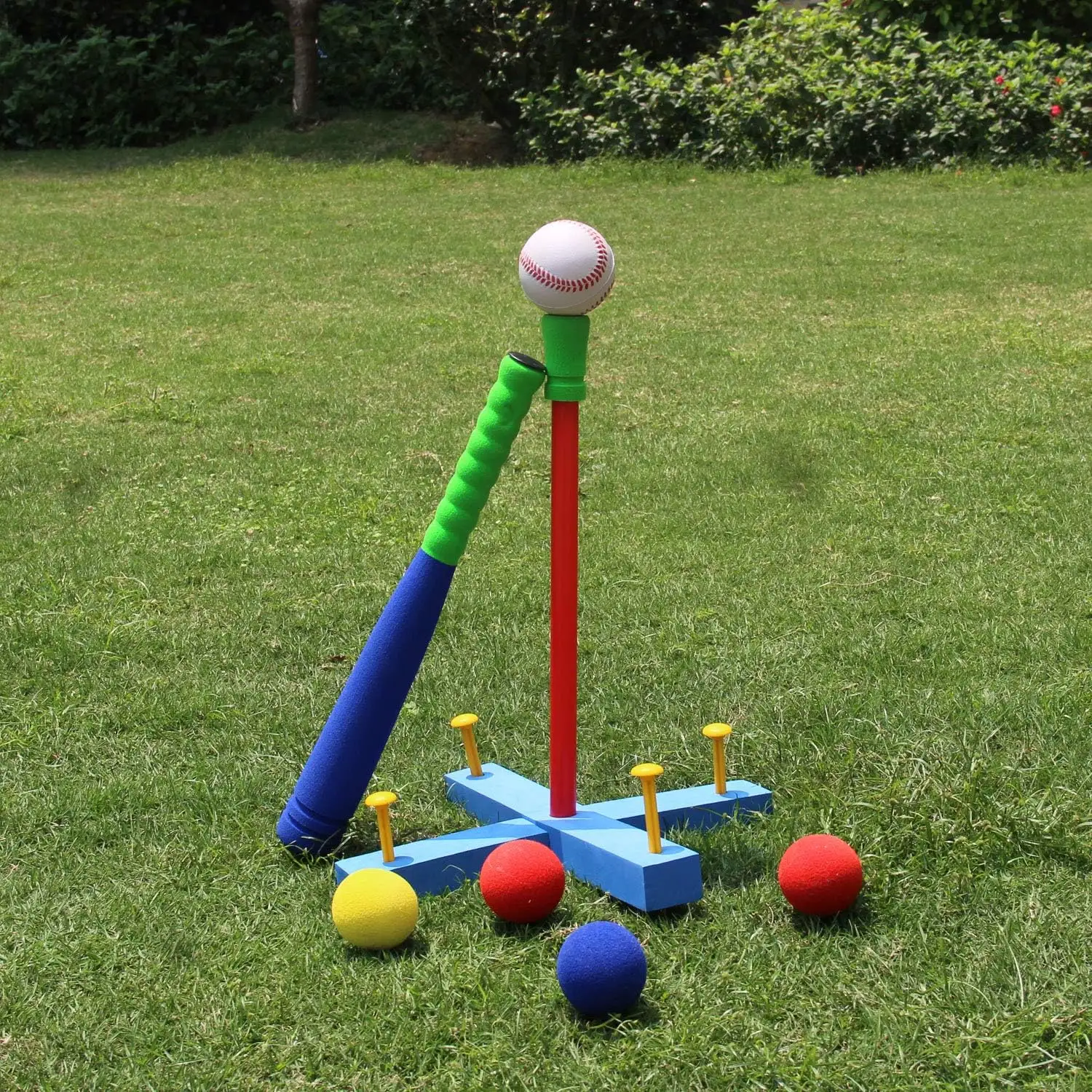 Фабричная легкая пластиковая летучая мышь, супербезопасная пенная детская бейсбольная бита для игрушечного набора