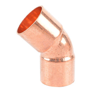 铜管CXC连接45度弯头铜配件 - Product Image 1