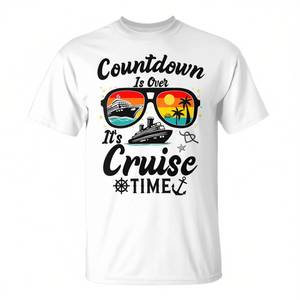 Camiseta de Crucero Blanca para Adulto, Unisex, Manga Corta, Cuello Redondo, Impresión Digital, Actividades Promocionales - Product Image 3