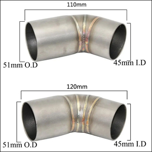 Tubo di Collegamento per Scarico Moto <span class=keywords><strong>DUCATI</strong></span> Monster 696 2008-2014, Monster 796 795 2010-2014, Scarico 796 - Product Image 3