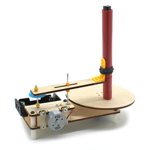 Máquina para dibujar curvas, Kit de bricolaje de madera, forma geométrica, juguete educativo manual para niños, modelo de aprendizaje STEM de ciencia e ingeniería - Product Image 3