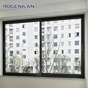 <span class=keywords><strong>Ventana</strong></span> Corredera de Aluminio con Rotura de Puente Térmico de Tres Vías, Vidrio Templado y Persianas, Proveedor Chino Rogenilan - Product Image 6
