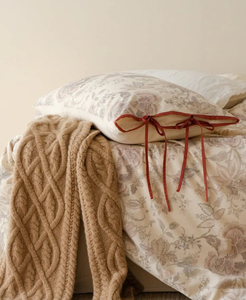 Juego de Ropa de Cama Rowena Floral / Beige - Product Image 5