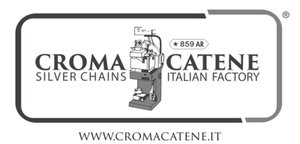 Cadena de ancla de plata de alta calidad Joyería de moda con tratamiento galvánico de corte de diamante Hecho en Italia para regalo o compromiso - Product Image 5