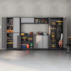 Banc de travail modulaire robuste et combinaison d'armoire à outils, rangement d'atelier pour garages, support OEM pour le rangement d'outils - Product Image 6