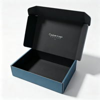 Boîte d'expédition rigide personnalisée pour cadeaux, emballage avec logo estampé à chaud, boîte d'expédition en papier de luxe pour cosmétiques, bijoux, boîtes d'expédition en carton