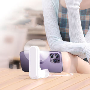 Wholesale 4 In1Mobile Phone Charging Bank <b>Mini</b> Portable Small Fan Handheld Folding <b>USB</b> Desktop - Product Image 4