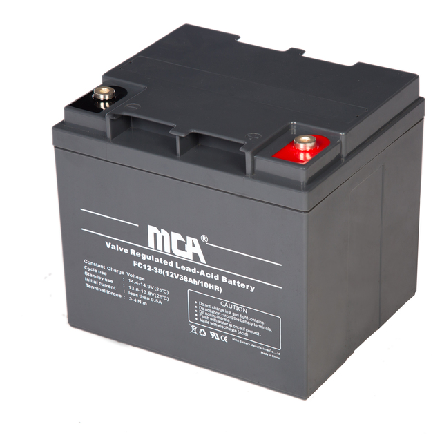Sealed 12V 42AH AGM Lead Acid Maintenance-Free Storage Battery for Electric Vehicles Golf Carts Electric Home Appliances
