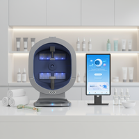 Meilleur choix : Analyseur de peau X5, appareil de salon de beauté, machine à 11 spectres, 24 langues, analyse de la peau, scanner de cuir chevelu, détecteur