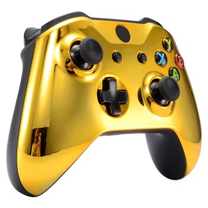 Coque de remplacement brillante dorée pour manette sans fil Xbox One S, plaque frontale de protection pour joystick - Product Image 4