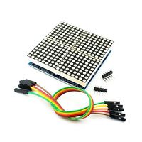 Modul pengontrol modul matriks titik MAX7219 4 dalam satu tampilan