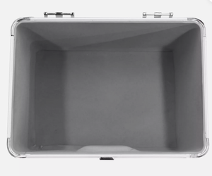 Hộp đựng đĩa than bằng nhôm bền chắc, đựng được 50 đĩa 12 inch, màu đen, dành cho DJ - Product Image 5