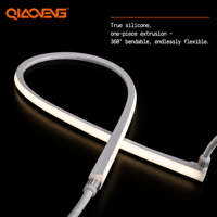 Bande néon OEM à émission latérale 24V 2835 180 LED/m L10*H10mm 4000K Blanc Naturel Ra80 IP68 USB Dimmable Personnalisable Rouleau de 5m Fabricant