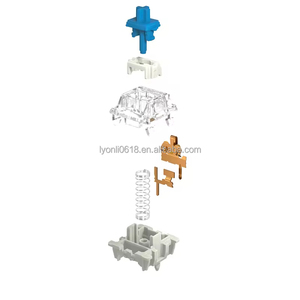 KS-9สีฟ้า3 PIN 60G RGB SMD GAMING <span class=keywords><strong>Mechanical</strong></span> DIY hotswap คีย์บอร์ดสวิตช์ผลิตในกว่างดง - Product Image 4
