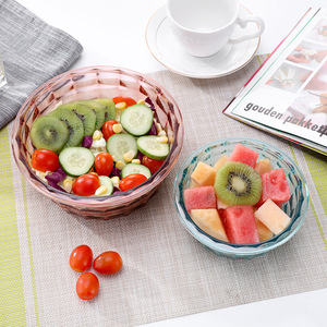 OWNSWING - Juego de 3 Recipientes de Plástico para Almacenamiento de Alimentos, con Asa, Aptos para Congelador, Ideales para Picnic y Ensaladas - Product Image 4