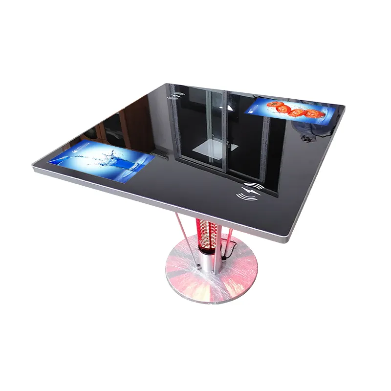 15.6 "Full Hd Game Spelen Dubbel Scherm Touchscreen Kiosk Tafel Verwarmingsfunctie Stand Touchscreen Alles In Één Laadstation