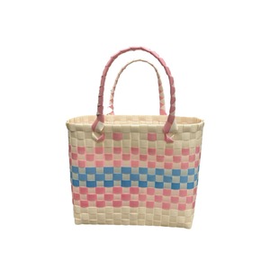 Sac fourre-tout en plastique tressé style frais, panier cadeau, sac à main, sac à bandoulière décontracté et tendance pour la plage, idéal pour les voyages et les souvenirs pour femmes - Product Image 5