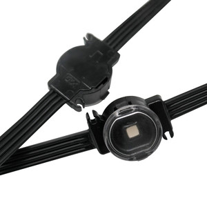 Led lưới Rèm 3D LED <span class=keywords><strong>Pixel</strong></span> chiếu sáng trong suốt 20 chống bụi dự án màn hình kính màn hình ngoài trời trong nhà cảm ứng kiosk SDK 100 - Product Image 1