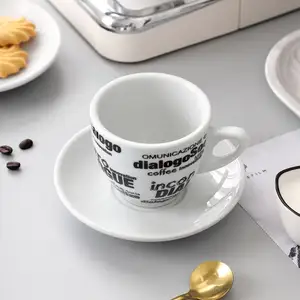 Hot Sale Good Price Cheap Custom Decorative Ceramic Coffee Cup And Saucer
