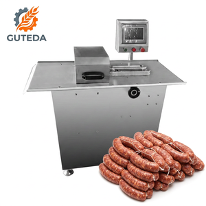 Línea de Producción de Salchichas Ahumadas GUTEDA - Planta Industrial de Procesamiento de Carne para Salchicha Roja, Salchicha Frankfurt, <span class=keywords><strong>Hot</strong></span> <span class=keywords><strong>Dog</strong></span> y Embutidos - Product Image 3