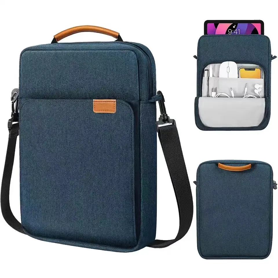 OEM thiết kế mới 9-13 inch Tablet Tote Túi máy tính xách tay tay áo vai xử lý Dây đeo túi máy tính kinh doanh mang trường hợp