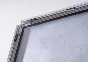 Marciapiede esterno un telaio 27x40 ''segno di supporto in alluminio resistente alle intemperie pavimentazione una tavola