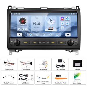 Radio para Auto Android Podofo de 9.3" para Mercedes-Benz Clase A/B W169 B200/W245, 4+64G, Carplay/Android Auto Inalámbrico, GPS/WiFi, USB, ODM - Product Image 6