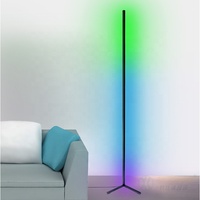 Lampe d'angle Led TUYA en aluminium, Design moderne et minimaliste, lumière d'ambiance, luminaire décoratif d'intérieur, idéal pour un jardin ou une chambre à coucher, DC 24V