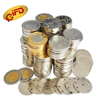 IFD nouveau Design personnalisé Oem métal laiton or argent jeu d'arcade jeton de pièce de monnaie à vendre